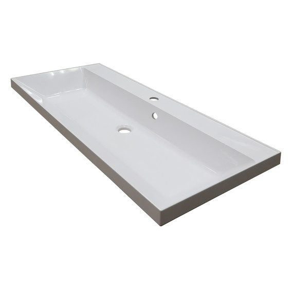 Тумба подвесная с раковиной Azario Viola 100 см CS00097150, бежевый - 6 Тумба подвесная с раковиной Azario Viola 100 см CS00097150, бежевый фото 6