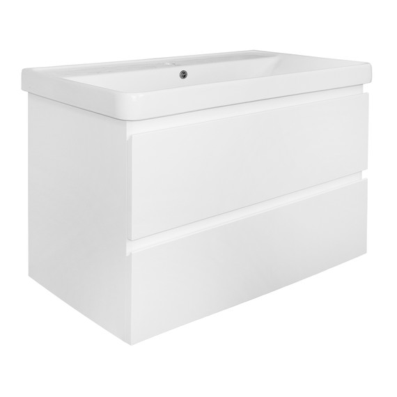 Тумба подвесная с раковиной Azario Мила 90 см CS00089920, белый - 2 Тумба подвесная с раковиной Azario Мила 90 см CS00089920, белый фото 2
