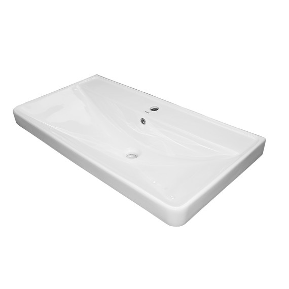 Тумба напольная с раковиной Azario Ника 90 см CS00089956, белый матовый - 6 Тумба напольная с раковиной Azario Ника 90 см CS00089956, белый матовый фото 6