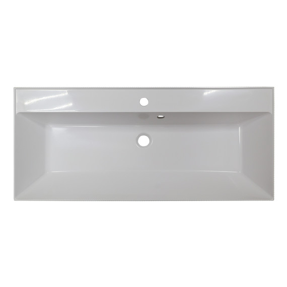 Тумба подвесная с раковиной Azario Viola 100 см CS00097150, бежевый - 7 Тумба подвесная с раковиной Azario Viola 100 см CS00097150, бежевый фото 7