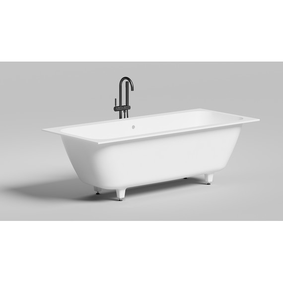 Ванна каменная Salini Orlanda 180x80 см 103212G (S-Sense) глянцевая фото 2