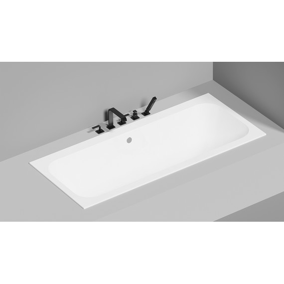 Ванна каменная Salini Orlanda 180x80 см 103212G (S-Sense) глянцевая фото 5