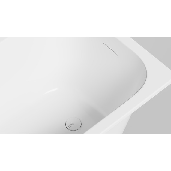 Ванна каменная Salini Orlanda Kit 160х70 см 102115M (S-Sense) матовое фото 9