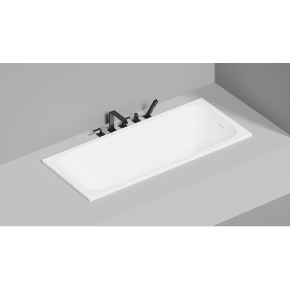 Ванна каменная Salini Orlanda Kit 160х70 см 102115M (S-Sense) матовое фото 5