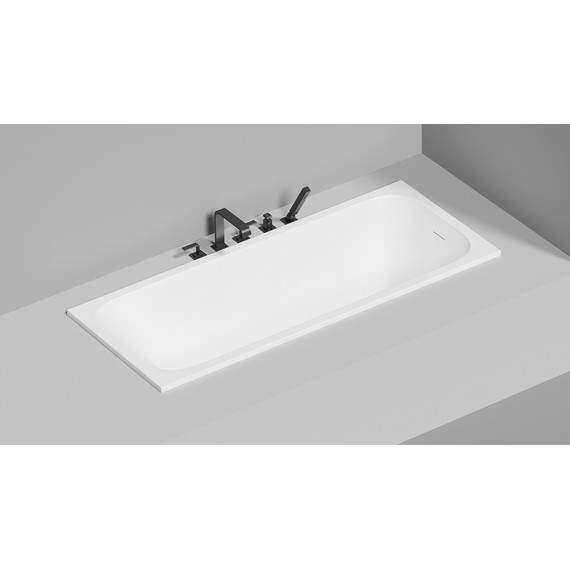 Ванна каменная Salini Orlanda Kit 170х70 см 102111G (S-Sense) глянцевое  фото 5