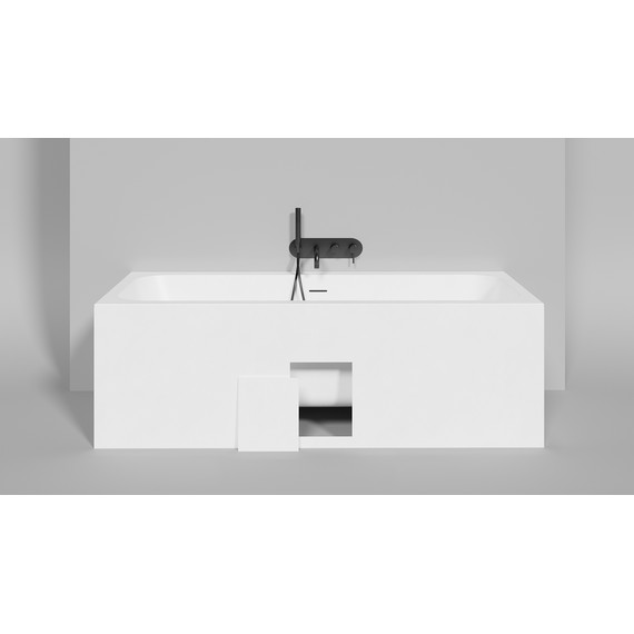 Ванна каменная Salini Orlanda 180x80 см 103322M (S-Stone) матовая фото 7