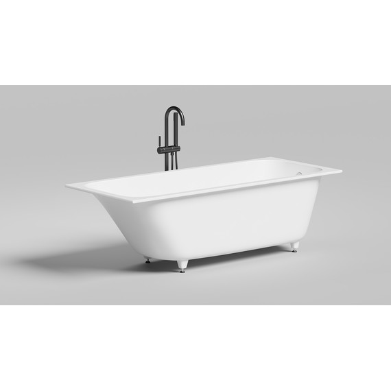 Ванна каменная Salini Orlanda 170х70 см 102011G (S-Sense) глянцевая  фото 2