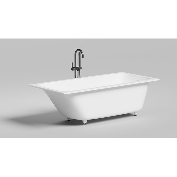 Ванна каменная Salini Orlanda 170x80 см 102016M (S-Sense) матовая фото 2