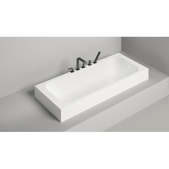 Ванна каменная Salini Orlanda 180х80 см 102022M (S-Stone) матовая  фото 4