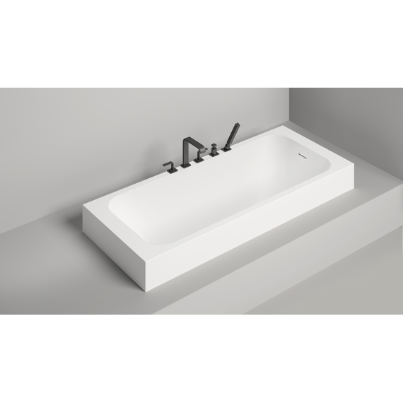 Ванна каменная Salini Orlanda Kit 180х80х60 см 102112M (S-Sense) матовое фото 5