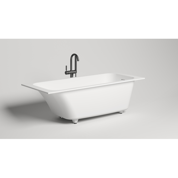 Ванна каменная Salini Orlanda Kit 180х80х60 см 102112M (S-Sense) матовое фото 2