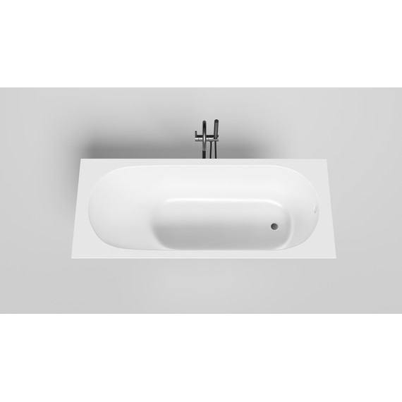 Ванна каменная Salini Ornella 170x70 см 102313M (S-Sense) матовая фото 3