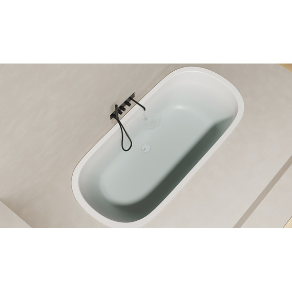 Ванна каменная Salini Ornella 190x90 см 103412M (S-Sense) матовая фото 18