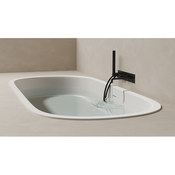 Ванна каменная Salini Ornella 190x90 см 103422M (S-Stone) матовая фото 19