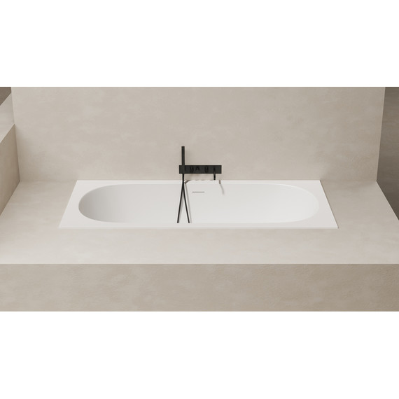 Ванна каменная Salini Ornella 190x90 см 103422M (S-Stone) матовая фото 12