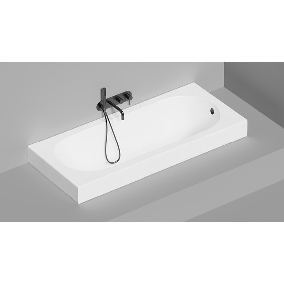 Ванна каменная Salini Ornella 170х75 см 102311M (S-Sense) матовая  фото 7