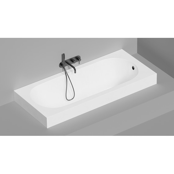 Ванна каменная Salini Ornella 180х80 см 102312G (S-Sense) глянцевая  фото 5