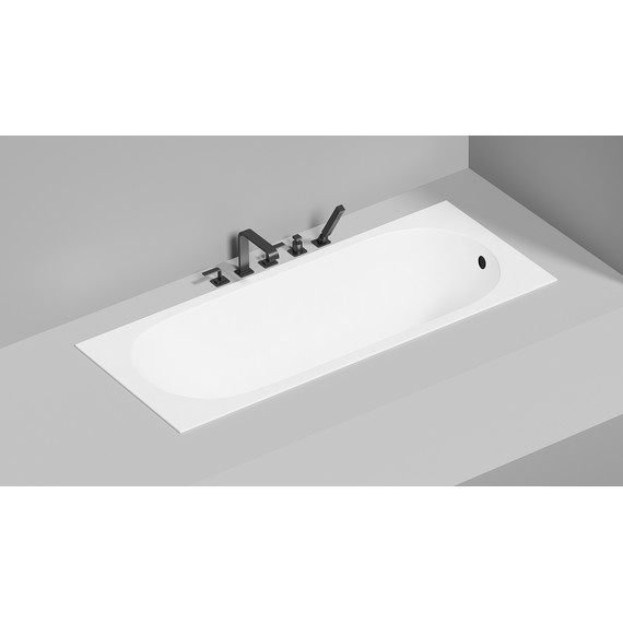 Ванна каменная Salini Ornella 170x70 см 102313M (S-Sense) матовая фото 7