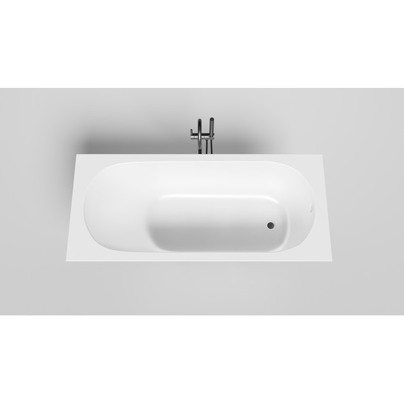 Ванна каменная Salini Ornella 170х75 см 102311G (S-Sense) глянцевая  фото 3