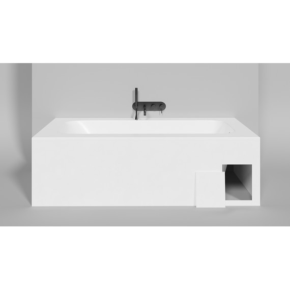 Ванна каменная Salini Orlanda Vasta 190х100 см 102014M (S-Sense) матовая  фото 6