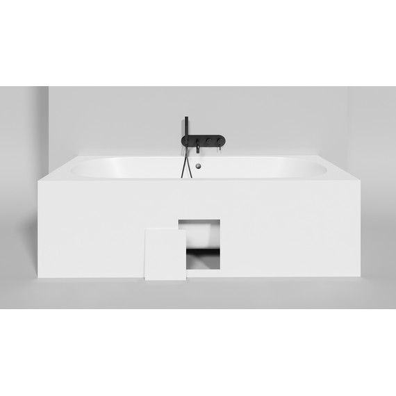 Ванна каменная Salini Ornella 190x90 см 103412M (S-Sense) матовая фото 7