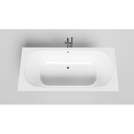 Ванна каменная Salini Ornella 190x90 см 103422M (S-Stone) матовая фото 3