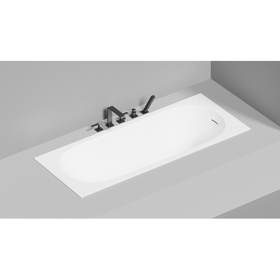 Ванна каменная Salini Ornella 170x70 см 102413G (S-Sense) глянцевая фото 4