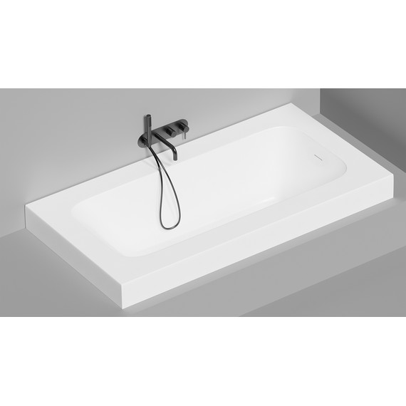 Ванна каменная Salini Orlanda Vasta Kit 190х100х60 см 102124M (S-Stone) матовое  фото 4