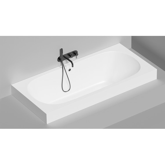 Ванна каменная Salini Ornella 190x90 см 103412M (S-Sense) матовая фото 5