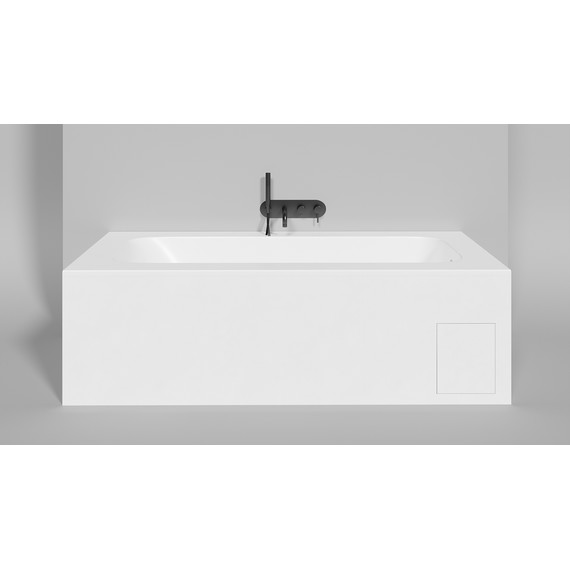 Ванна каменная Salini Orlanda Vasta 190х100 см 102014G (S-Sense) глянцевая  фото 5