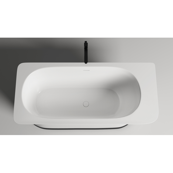 Ванна каменная Salini Ninfea 180x82 см 102721M (S-Stone) матовая фото 3