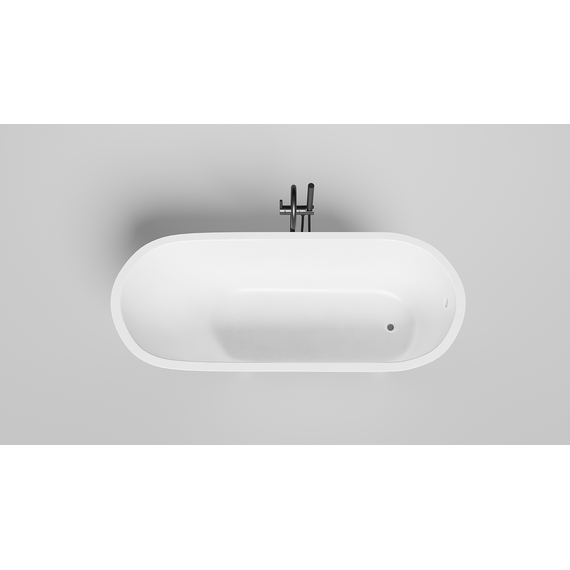 Ванна каменная Salini Ornella 170х75 см 102311G (S-Sense) глянцевая  фото 10