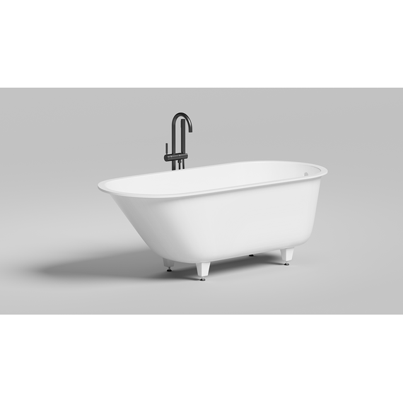 Ванна каменная Salini Ornella 170x80 см 102314M (S-Sense) матовая фото 9