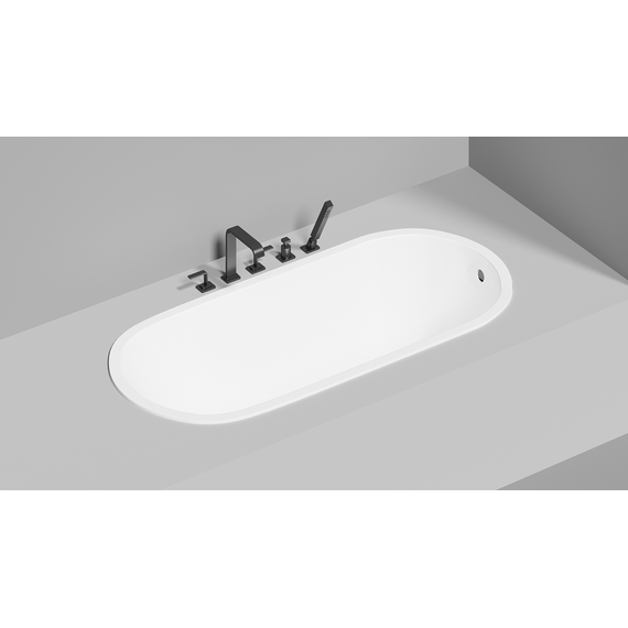 Ванна каменная Salini Ornella 170x80 см 102324M (S-Stone) матовая фото 11