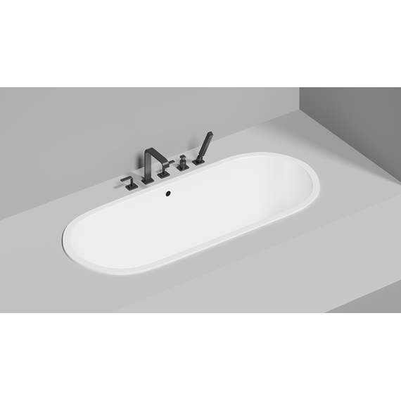 Ванна каменная Salini Ornella 180x80 см 103411M (S-Sense) матовая фото 10