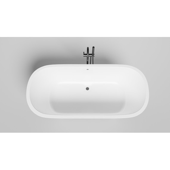 Ванна каменная Salini Ornella 190x90 см 103412M (S-Sense) матовая фото 10