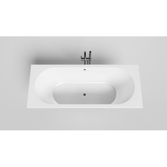 Ванна каменная Salini Ornella 180x80 см 103421M (S-Stone) матовая фото 3