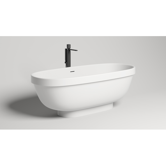 Ванна каменная Salini Greca 180x80 см 103121M (S-Stone) матовая фото 2