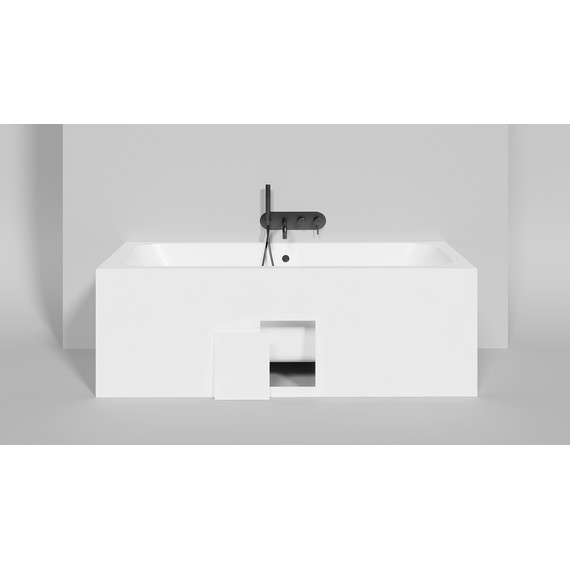 Ванна каменная Salini Orlanda 170x75 см 103213G (S-Sense) глянцевая - 7 Ванна каменная Salini Orlanda 170x75 см 103213G (S-Sense) глянцевая фото 7