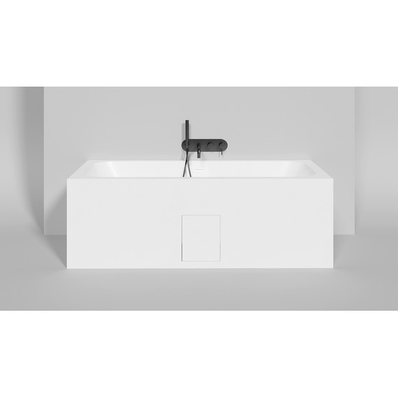 Ванна каменная Salini Orlanda 170x75 см 103323M (S-Stone) матовая - 6 Ванна каменная Salini Orlanda 170x75 см 103323M (S-Stone) матовая фото 6