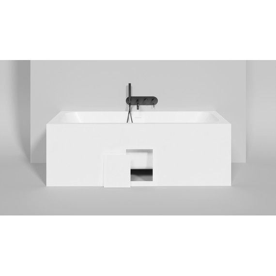 Ванна каменная Salini Orlanda 170x75 см 103313G (S-Sense) глянцевая - 7 Ванна каменная Salini Orlanda 170x75 см 103313G (S-Sense) глянцевая фото 7