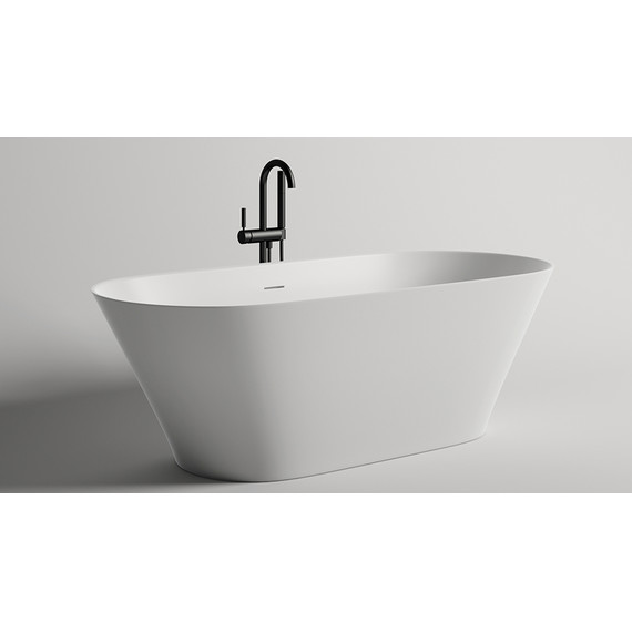 Ванна каменная Salini Mona 179x80 см 102921M (S-Stone) матовая фото 3