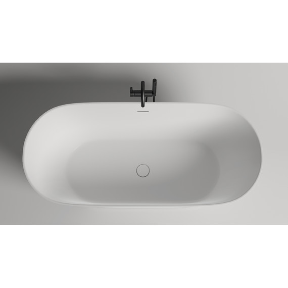 Ванна каменная Salini Mona 180x81 см 102911G (S-Sense) глянцевая фото 4