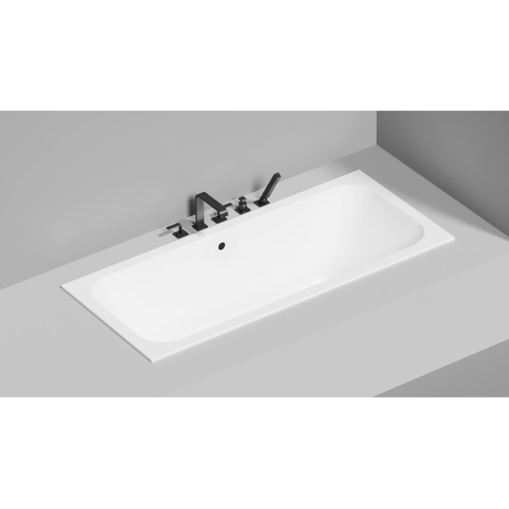 Ванна каменная Salini Orlanda 170x75 см 103213G (S-Sense) глянцевая - 4 Ванна каменная Salini Orlanda 170x75 см 103213G (S-Sense) глянцевая фото 4