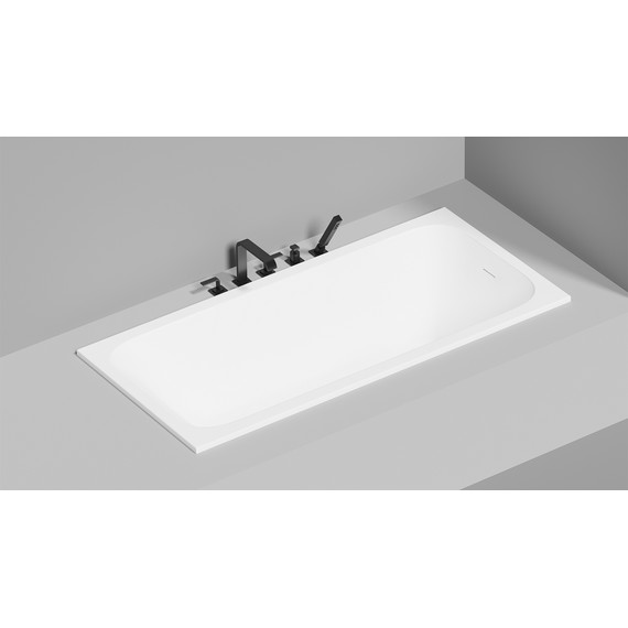 Ванна каменная Salini Orlanda 170x80 см 102116M (S-Sense) матовая - 9 Ванна каменная Salini Orlanda 170x80 см 102116M (S-Sense) матовая фото 9