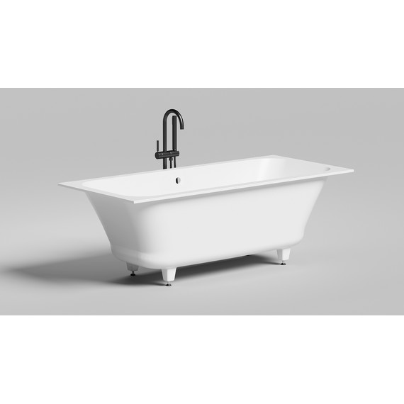 Ванна каменная Salini Orlanda 170x75 см 103213G (S-Sense) глянцевая - 2 Ванна каменная Salini Orlanda 170x75 см 103213G (S-Sense) глянцевая фото 2