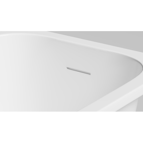 Ванна каменная Salini Orlanda 170x80 см 102126M (S-Stone) матовая - 12 Ванна каменная Salini Orlanda 170x80 см 102126M (S-Stone) матовая фото 12