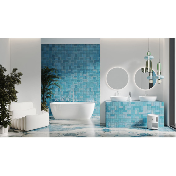 Ванна отдельностоящая Salini Alda Nuova 170х80 см 101922M (S-Stone) матовая  - 4 Ванна отдельностоящая Salini Alda Nuova 170х80 см 101922M (S-Stone) матовая  фото 4