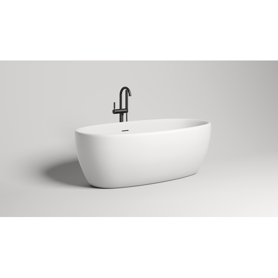 Ванна каменная Salini Luce 169x87 см 100121M (S-Stone) матовая фото 2