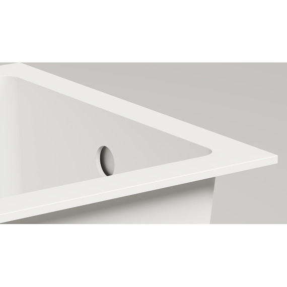 Ванна каменная Salini Cascata 150x70 см 105011M (S-Sense) матовая - 6 Ванна каменная Salini Cascata 150x70 см 105011M (S-Sense) матовая фото 6